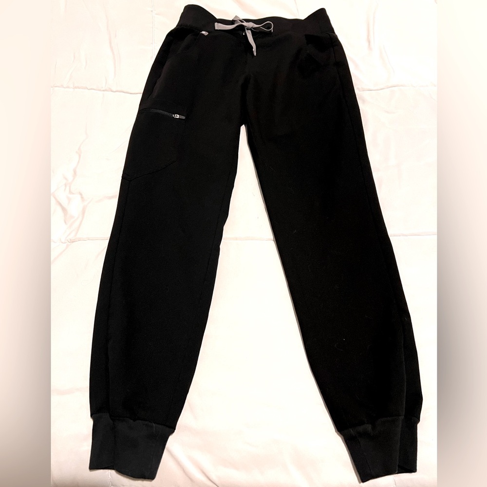 Figs Zamora Jogger Scrub Pants- black, x-small